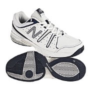 Men's Court New Balance 656 White with Navy P44n7388